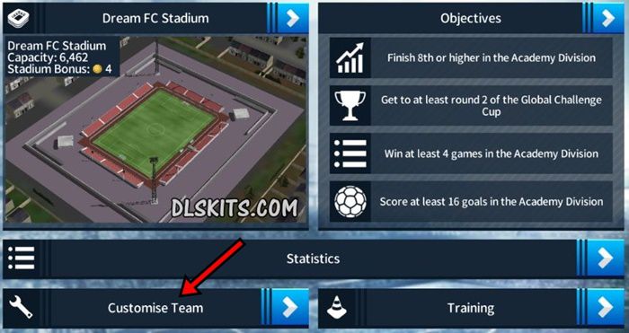 How to Import Dream League Soccer Kits Customize Team