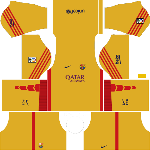 Dream League Soccer Kits Barcelona 2015/2016 512x512 URL Goalkeeper Third