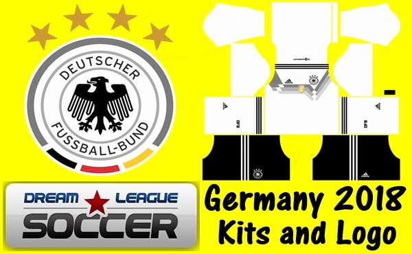 World Cup 2018 Germany Kit Dream League Soccer with Logo URL