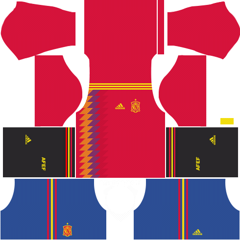 Spain World Cup 2018 Dream League Soccer Kits 512x512 URL (Home)