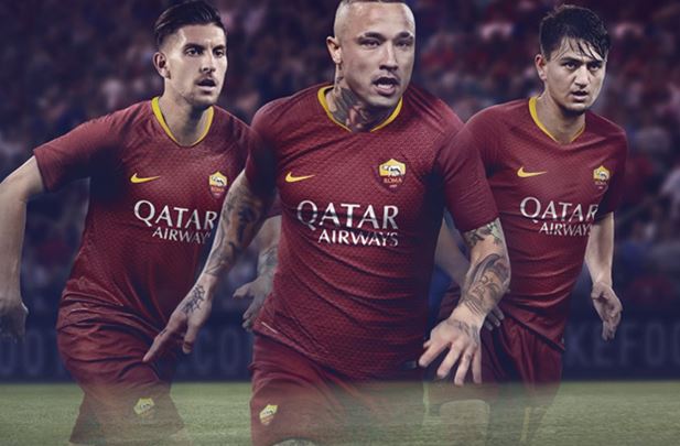 A.S. Roma 2018-19 Home Kits