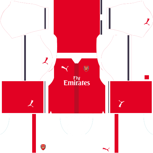 512x512 Arsenal Kits 2016-2017 URL for Dream League Soccer - Home
