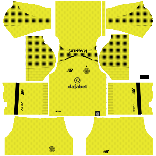 Dream League Soccer Kits Celtic 2018-2019 Kit URL - Goalkeeper Home 512x512 URL