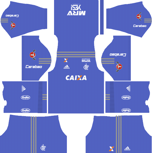 Dream League Soccer Kits Flamengo 2017-2018 URL 512x512 - Goalkeeper Home