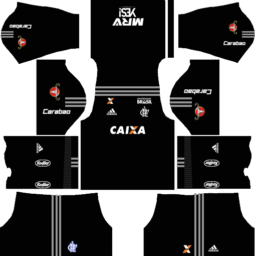 Dream League Soccer Kits Flamengo 2017-2018 URL 512x512 - Goalkeeper Third
