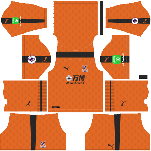 Goalkeeper Crystal Palace F.C. 2018-19 Dream League Soccer Kits 512x512 URL - Away