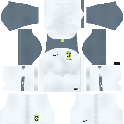 Goalkeeper Brazil 2018 World Cup Kit for Dream League Soccer Kits 512x512 URL