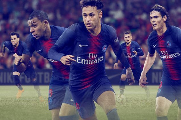 Paris Saint Germain PSG 2018-19 Dream League Soccer Kits 512×512