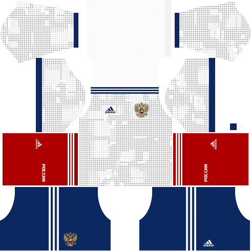 Russia World Cup 2018 Dream League Soccer Kits URL 512x512 - AWAY