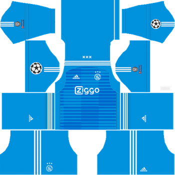 ajax ucl goalkeeper kit 2018-19 Dream League Soccer Kits