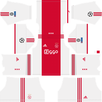 ajax ucl kit 2018-19 Dream League Soccer Kits