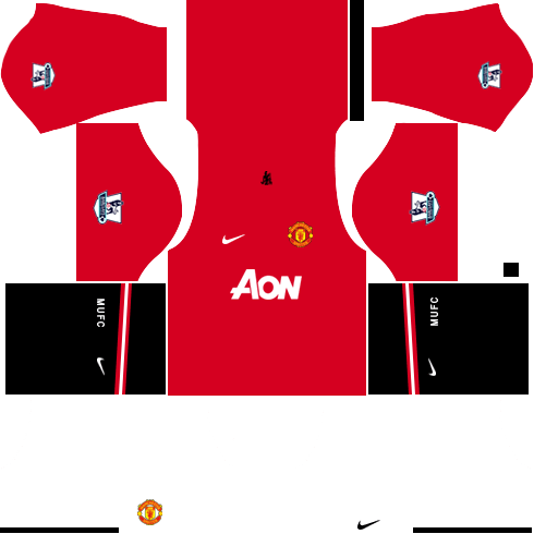Manchester United Kit 512×512 Dream League Soccer Kits 2013-14