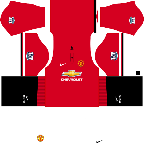 Manchester United 2014-2015 Dream League Soccer Kits URL 512x512