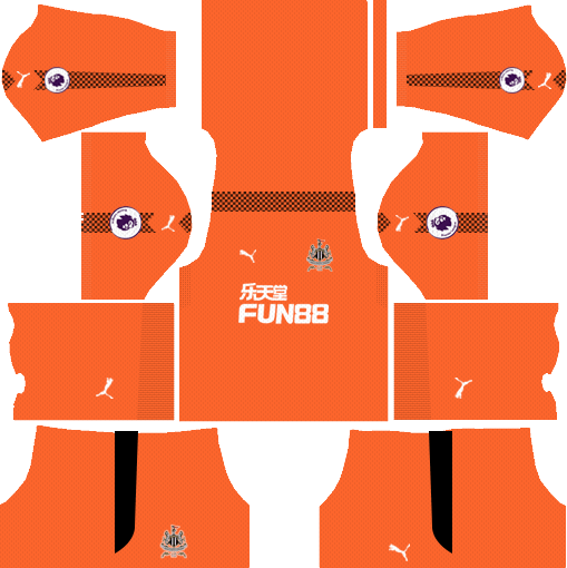Newcastle United Away Goalkeeper Dream League Soccer Kits 2017-18 512x512 URL