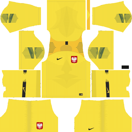 Poland World Cup 2018 Dream League Soccer Kits 512X512 URL - Goalkeeper