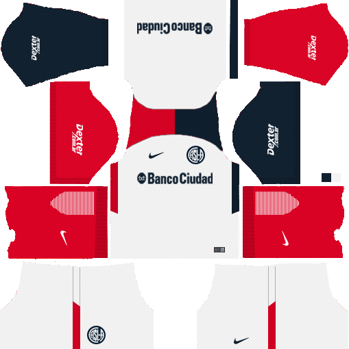 Away Dream League Soccer Kits San Lorenzo 512x512 URL 
