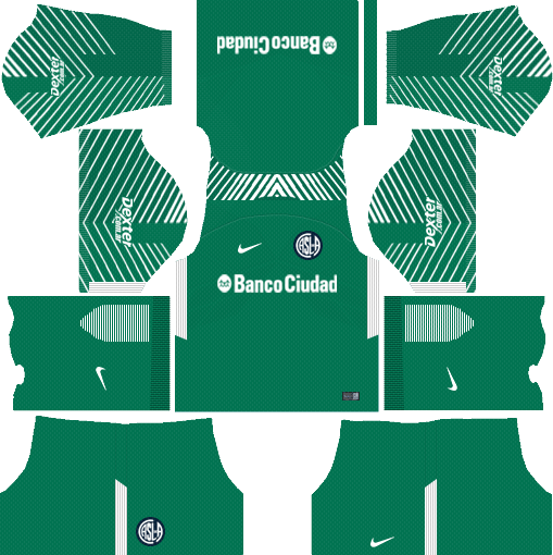 San Lorenzo de Almagro 2018 Dream League Soccer Goalkeeper Kits URL 512x512