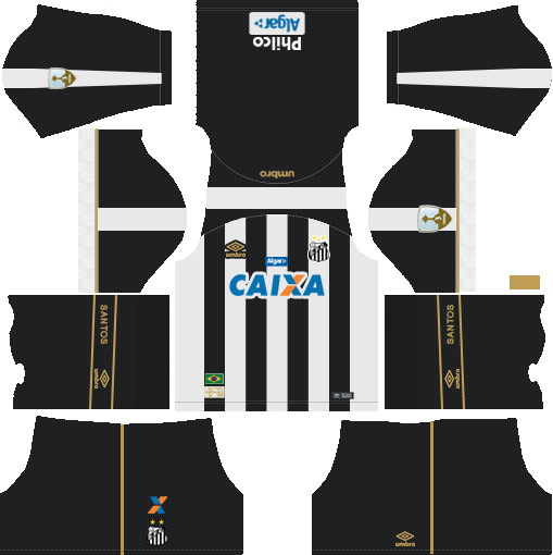 Away Santos FC 2018-19 Dream League Soccer Kits URL 512x512