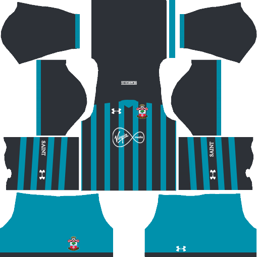 Southampton FC 2017-2018 Dream League Soccer Kits URL 512x512