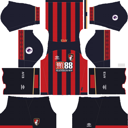 AFC Bournemouth 2018-19 Dream League Soccer Kits