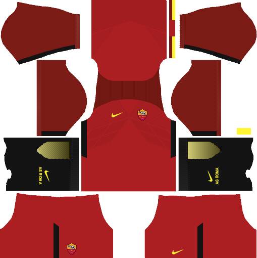 AS Roma 2017-18 Dream League Soccer Kits