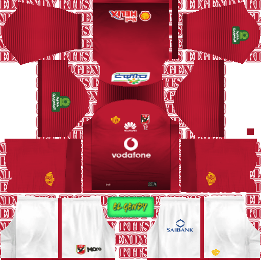 Dream League Soccer Kits Al Ahly 2018-19 Kit & Logo