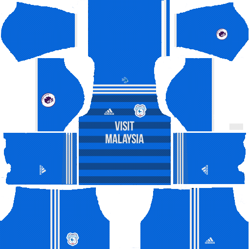 Cardiff City FC 2018-19 Dream League Soccer Kits URL 512x512