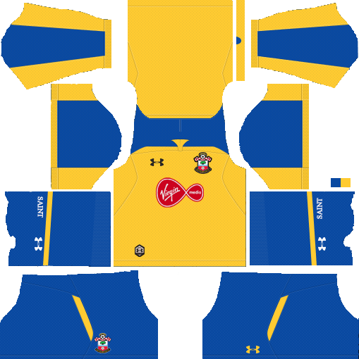Southampton FC 2018-19 Kit Dream League Soccer Kits