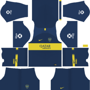 Boca Juniors 2018-19 Dream League Soccer Kits & Logo