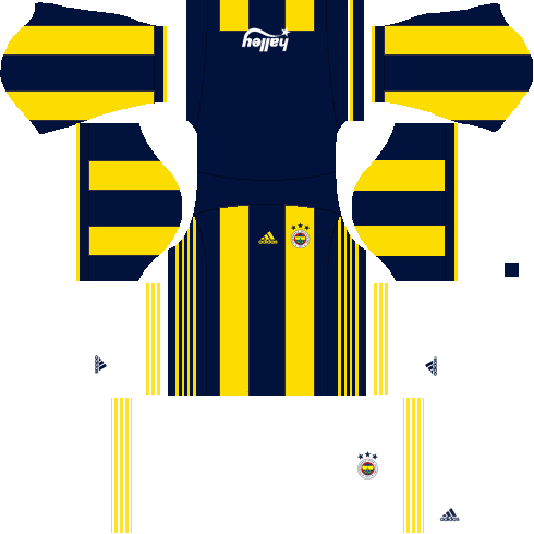 Dream League Soccer Fenerbahce Home Kits 2018-19 URL 512x512