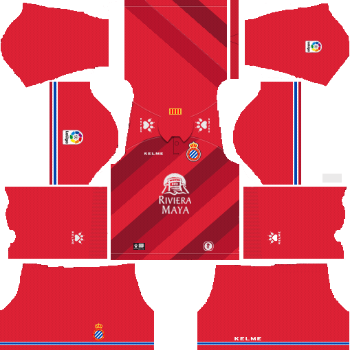 RCD Espanyol 2018-19 Away Dream League Soccer Kits 512x512 URL