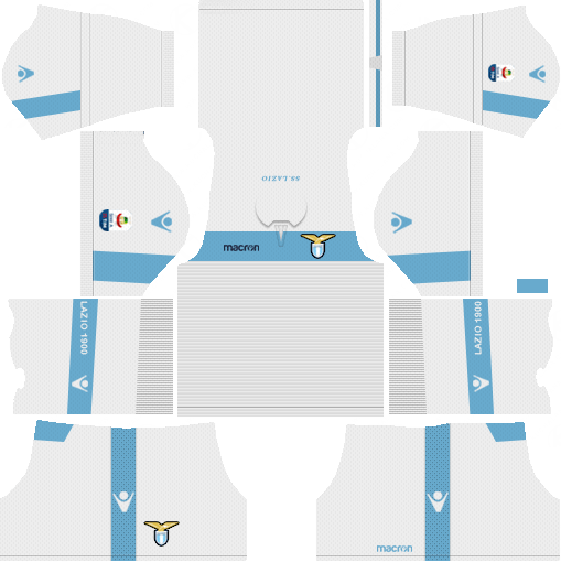 Away SS Lazio 2018-19 Dream League Soccer Kits URL 512x512