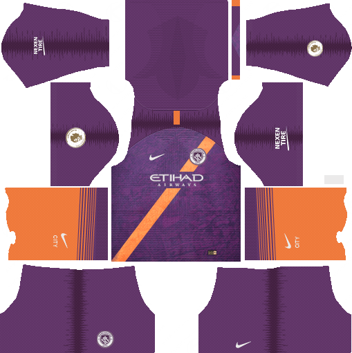 Manchester City Third Kit 2018-19 - Dream League Soccer Kits