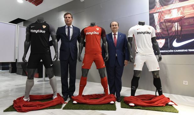 Nike Sevilla FC 2018-19 Dream League Soccer Kits