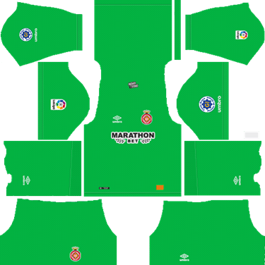 Girona FC 2018-19 Goalkeeper Away Kit - Dream League Soccer Kits