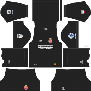 Girona FC 2018-19 Goalkeeper Home Kit - Dream League Soccer Kits