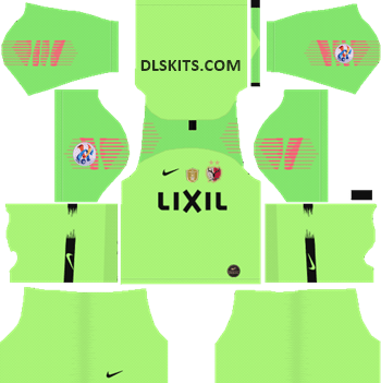 AFC Kashima Antlers 2019 Kit Goalkeeper Home - DLS Kits - Dream League Soccer Kits URL 512x512