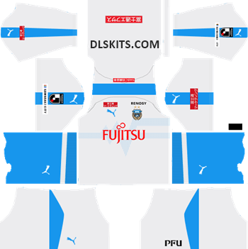 Kawasaki Frontale Away Kit 2019 - DLS Kits - Dream League Soccer Kits URL 512x512