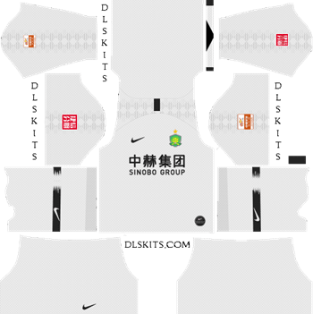 Beijing Guoan FC Away Kit 2019 - DLS 19 Kits - Dream League Soccer Kits URL 512x512