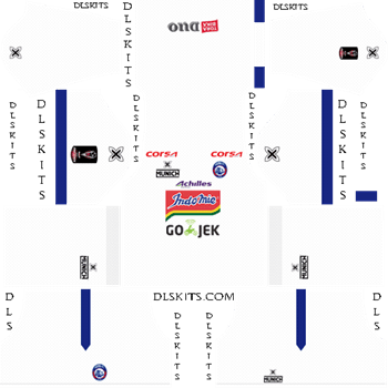 Arema FC Away Kit 2019 - DLS 19 Kit - Dream League Soccer Kits URL