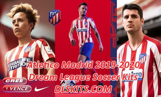 Atletico Madrid 2019-2020 Dream League Soccer Kits