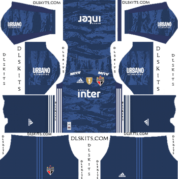 Sao Paulo FC Goalkeeper Home Kit 2019-20 - DLS 19 Kits - Dream League Soccer Kits URL