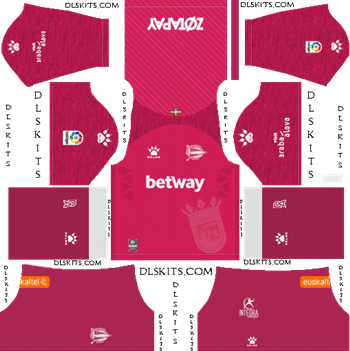 Deportivo Alaves Away Kit 2019-20 Dream League Soccer Kits