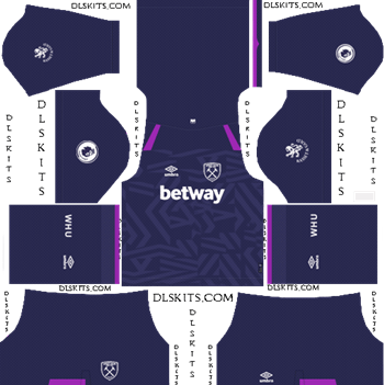 Dream League Soccer Kits West Ham United Third Kit 2019-2020
