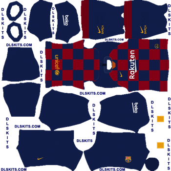 FC Barcelona 2019 Home Dream League Soccer Kits