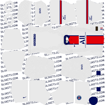 Paris Saint Germain Away Kit 2020 - PSG Dream League Soccer Kits - DLS 20 Kits