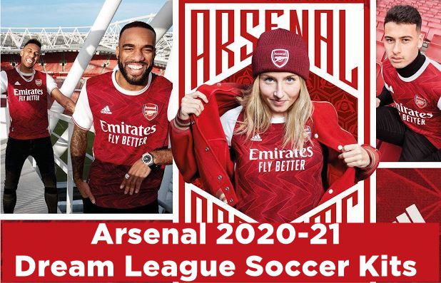 Arsenal 2020-21 Dream League Soccer Kits | DLS 20 Kits