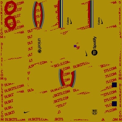 Barcelona 2022 Away Dream League Soccer Kit - DLS 22 KITS