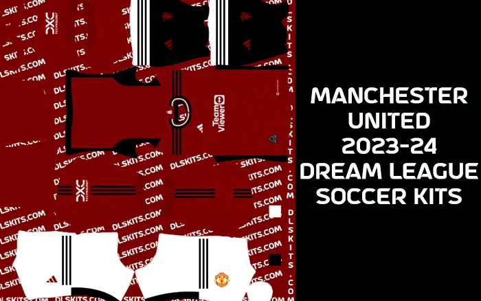 Adidas Manchester United Dream League Soccer Kits 2023-24 [DLS 24]
