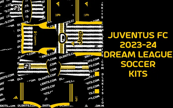 Adidas Juventus FC Dream League Soccer Kits 2023-24 [DLS 24]